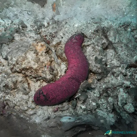 Pink Sea Cucumber (Holothuria edulis)