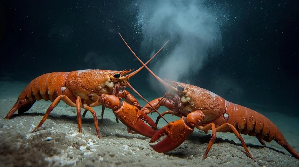 Lobsters Mating Ritual