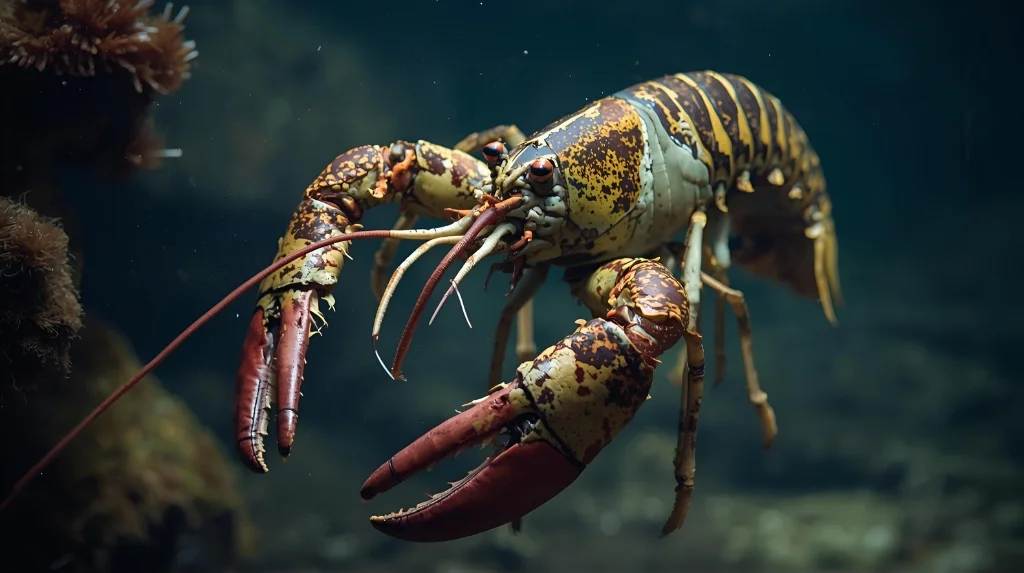 Lobsters sperm storage