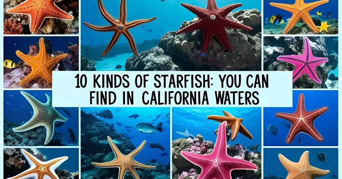 10 Kinds of Starfish You Can Find In California Waters( A Fascinating Look)