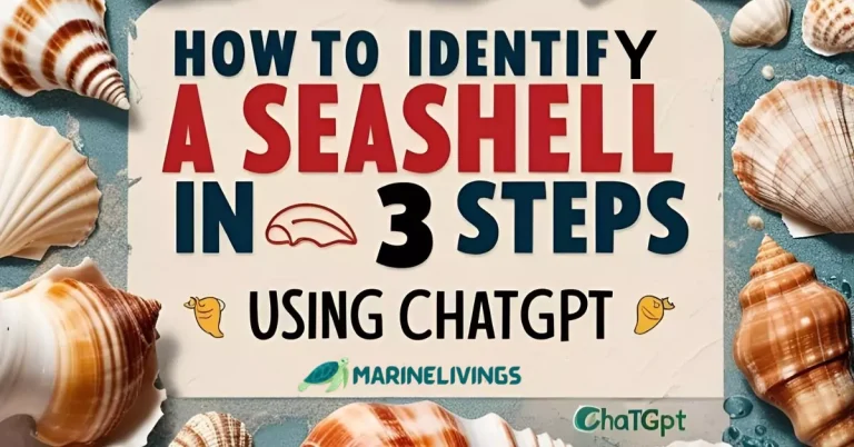 how to identify a seashell in 3 steps using chatgpt