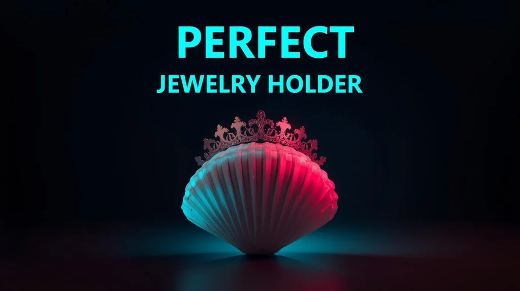 Seashells are the Perfect Jewelry Holders