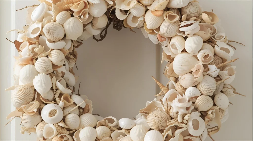 DIY Seashell Wreaths