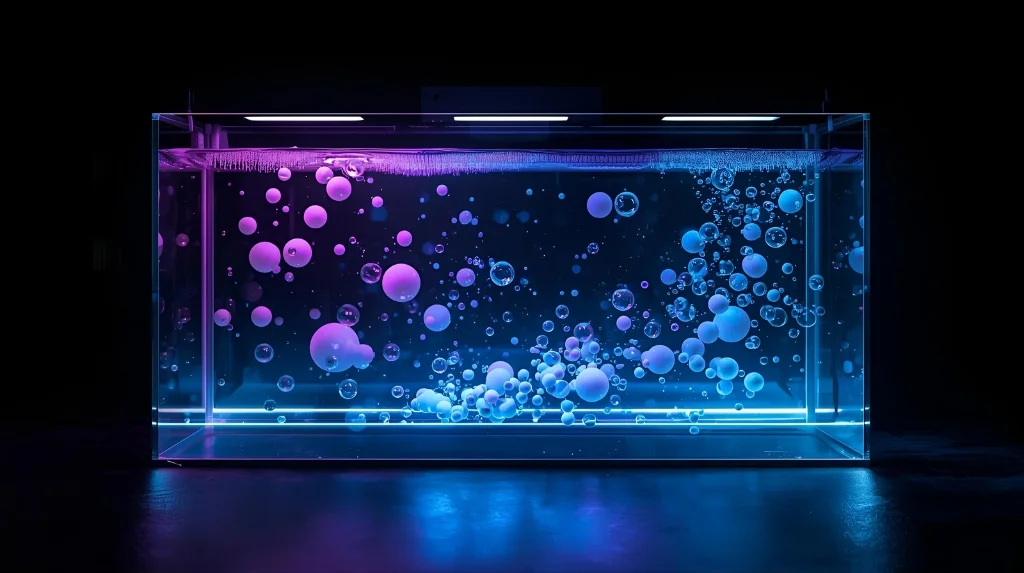Glass-Carved Aquarium