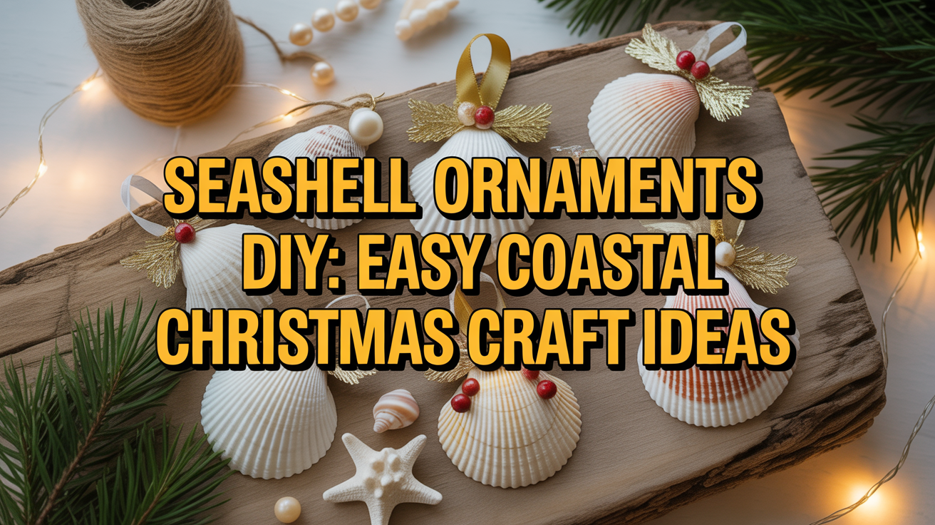 Seashell Ornaments DIY featured image