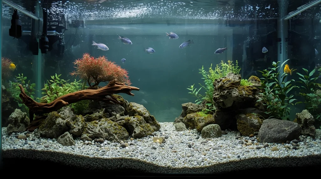 Substrate and Layout of an aquarium