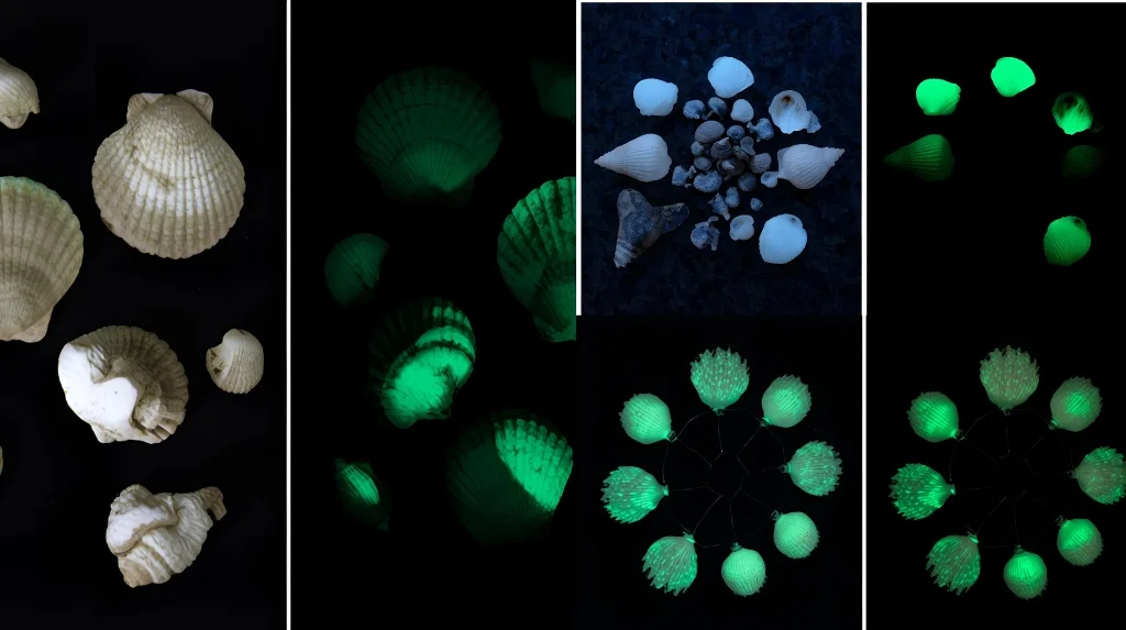 Glow-in-the-dark Shells or Painted Shells