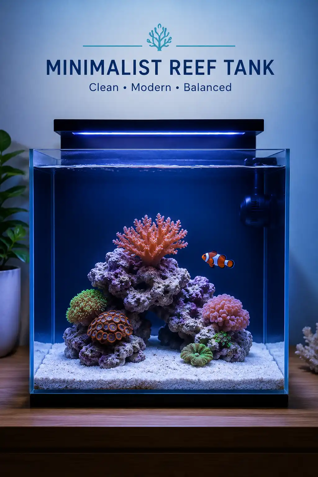 Minimalist Reef Tank (Clean & Modern)