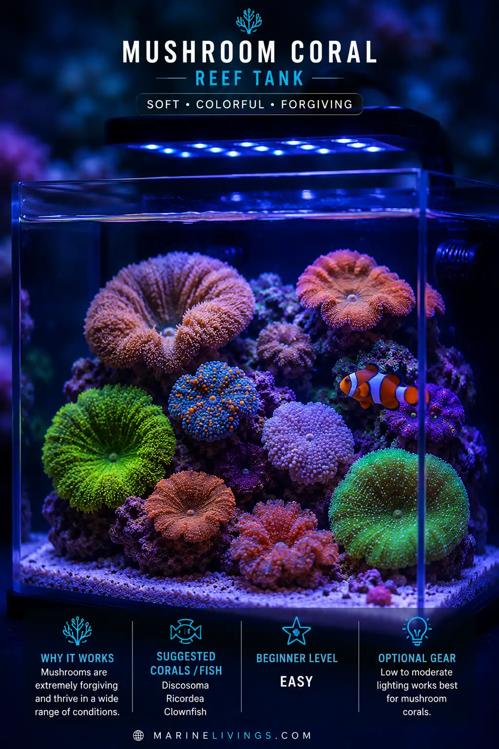 Mushroom Coral Reef Tank