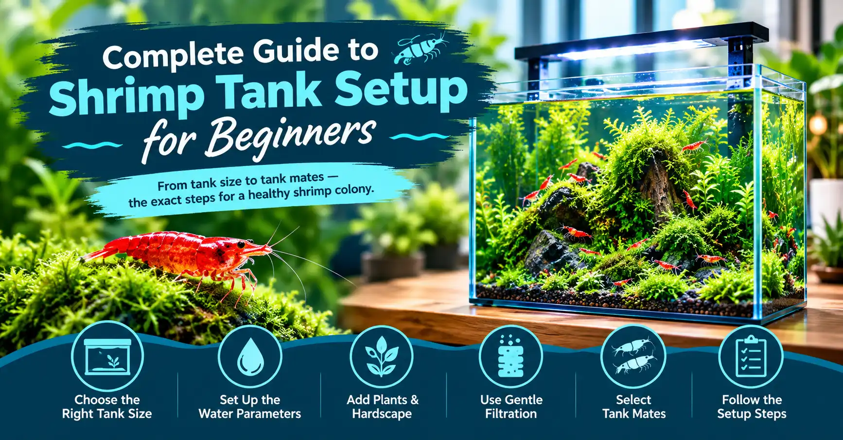 Shrimp Tank Setup The Complete Beginner's Guide