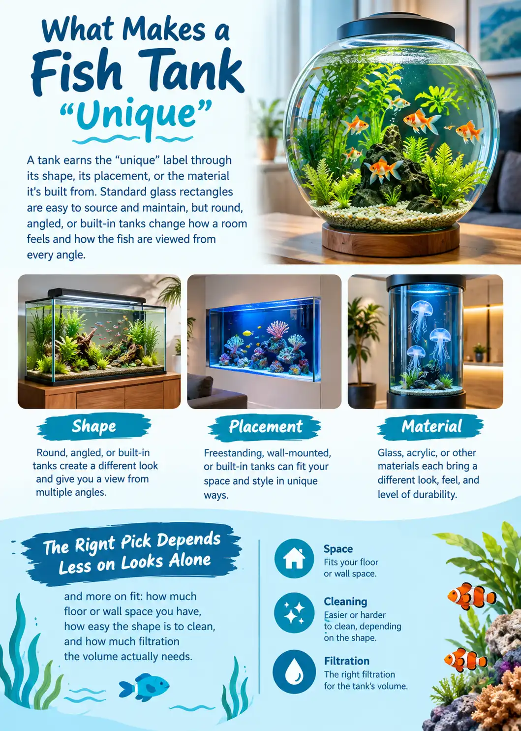 What Makes a Fish Tank "Unique