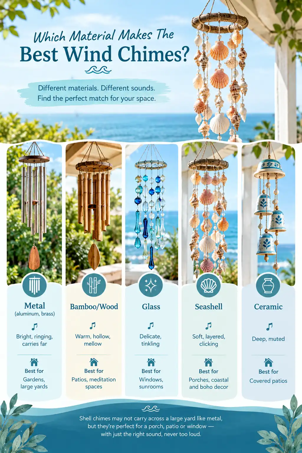 Which Material Makes The Best Wind Chimes
