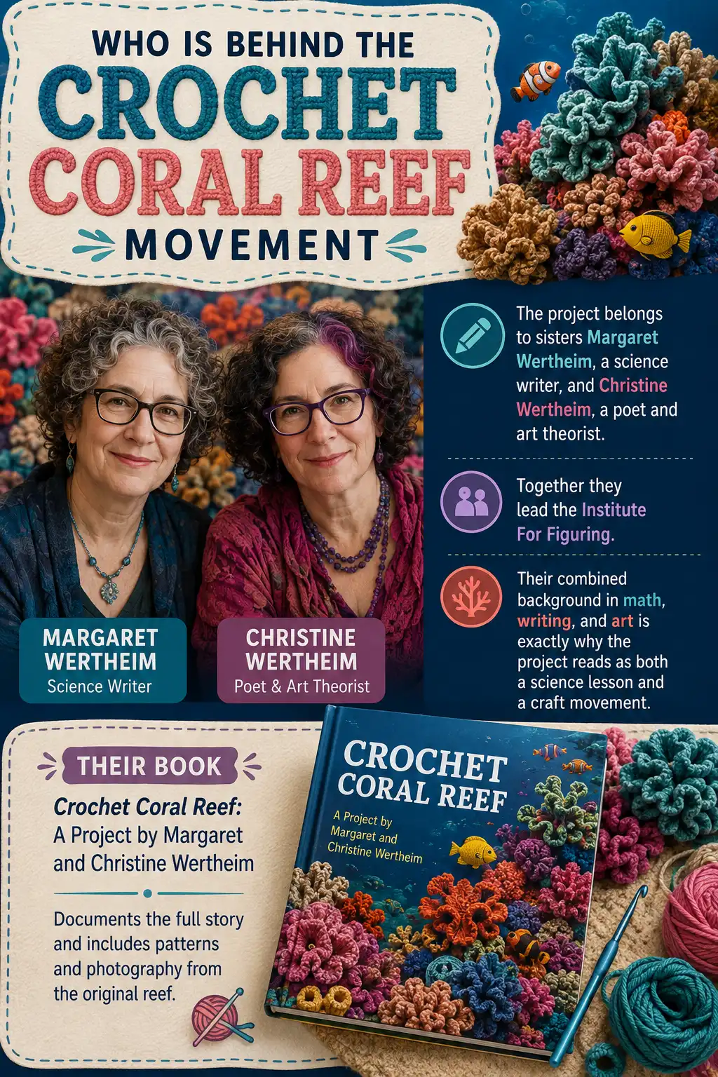 Who Is Behind the Crochet Coral Reef Movement