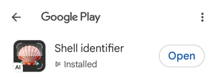 shell identifier app