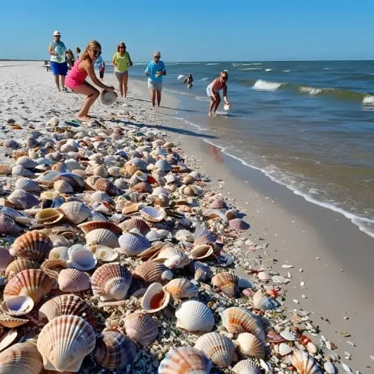 Florida Sanibel Island seashell capital of the world