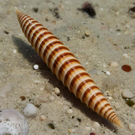 Spindle shells Long and narrow shape