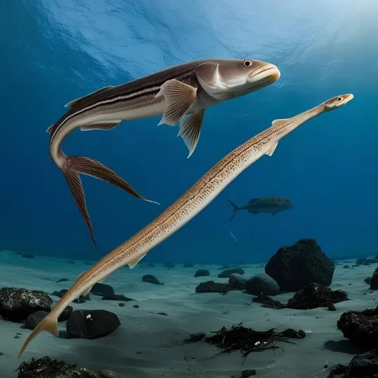 The Oarfish in deep sea, marinelivings