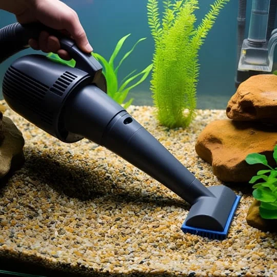 Using gravel in aquarium