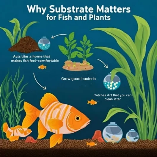 Why Substrate Matters for Fish and Plants