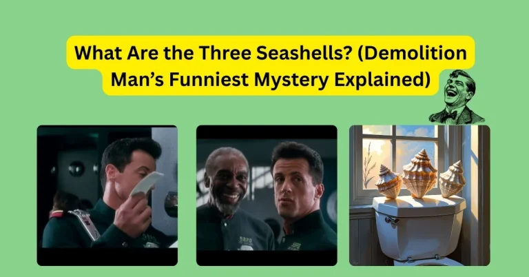 three seashells demolition man