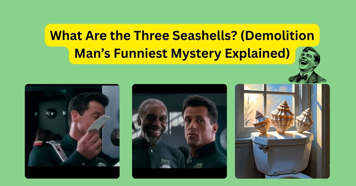 three seashells demolition man