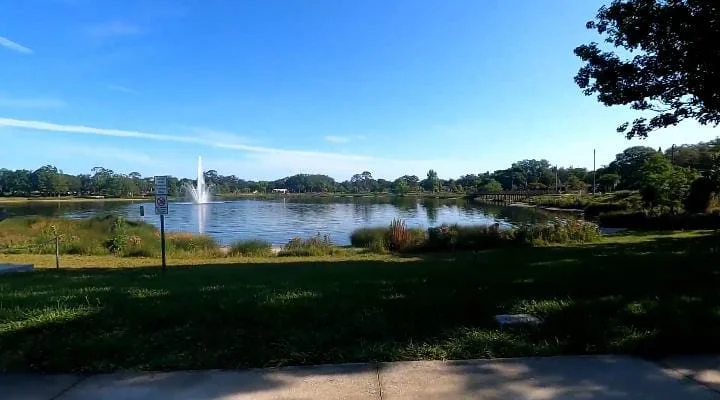 Crest Lake Park Splash Pad, Clearwater Florida