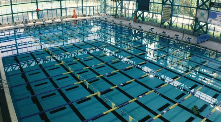 The Long Center olympic size pool, Clearwater Florida