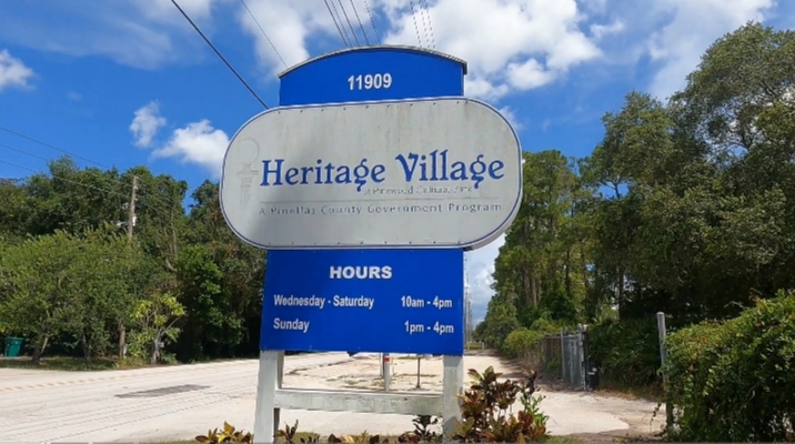 heritage village Near clearwater Florida