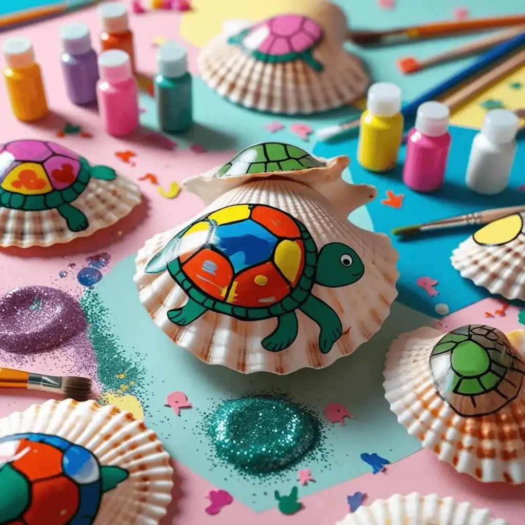 Cute Things to Make with Seashells for Kids DIY What to make with seashells