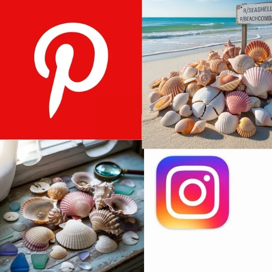 Instagram and Pinterest Seashell Related Forums