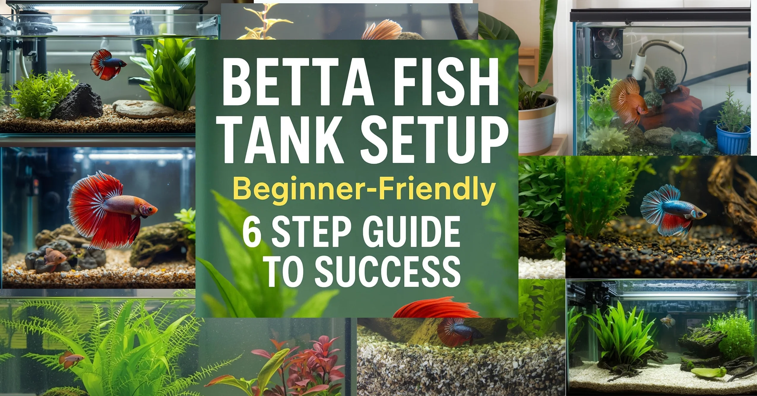 Betta Fish Tank Setup, Featured Image