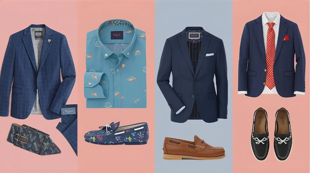 Coral Reef-Inspired Outfits for Boys and Men