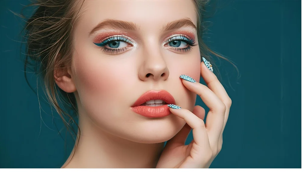 Let Makeup and Nails Join the Theme