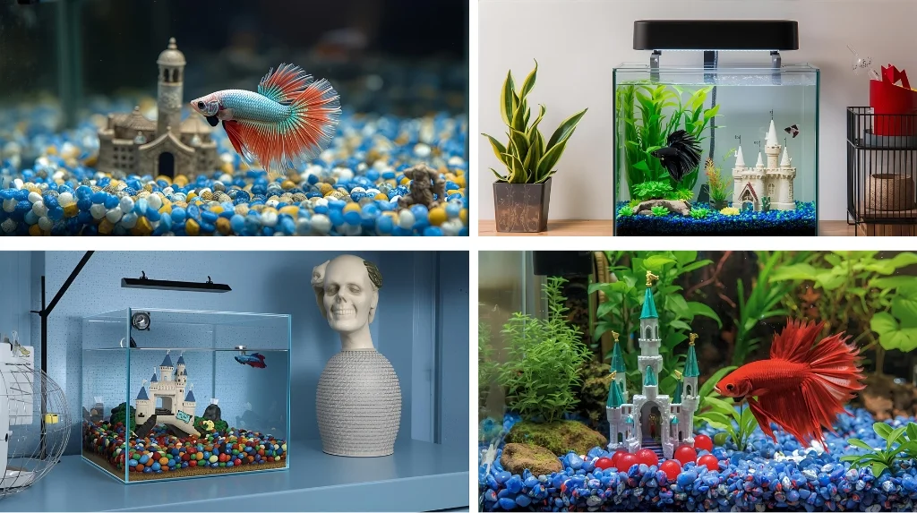 Small & Cute Betta Tank Ideas