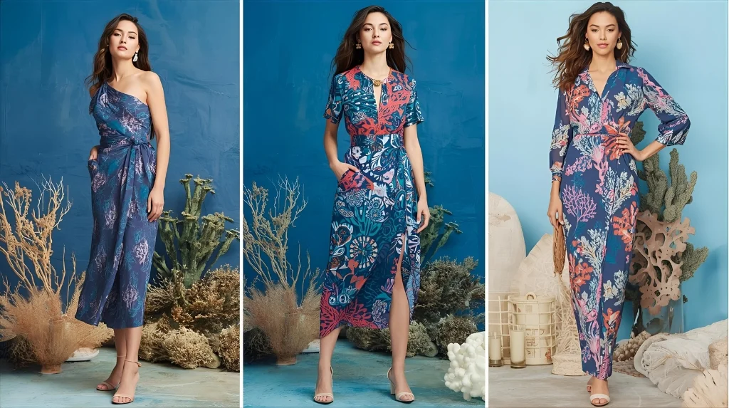 coral reef dress to impress