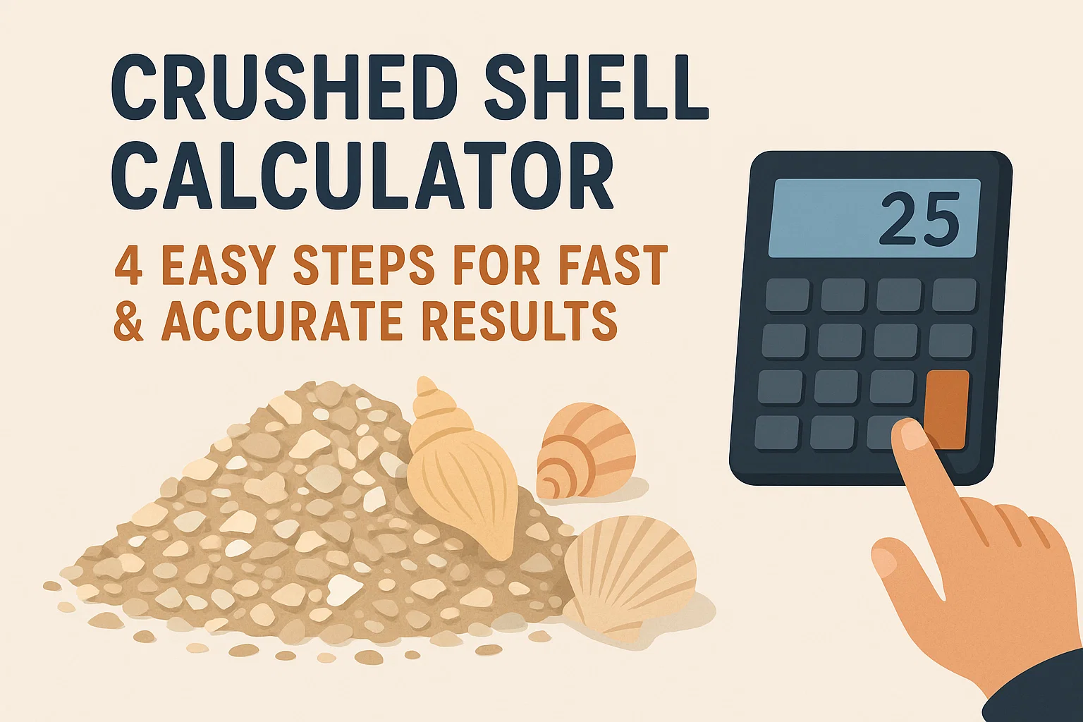 Crushed Shell Calculator Feautred Image
