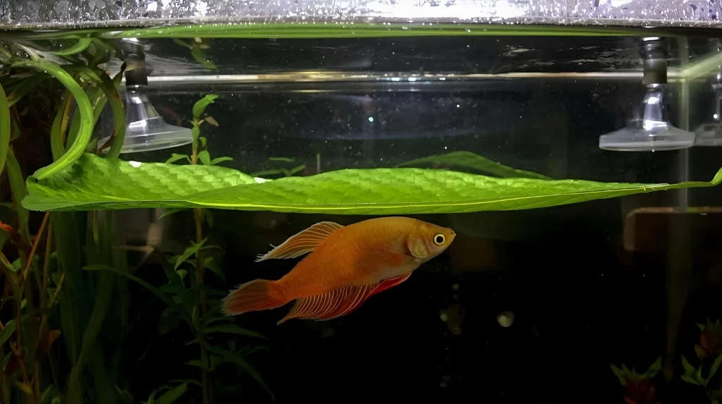 Leaf Hammock Shelter for betta fish