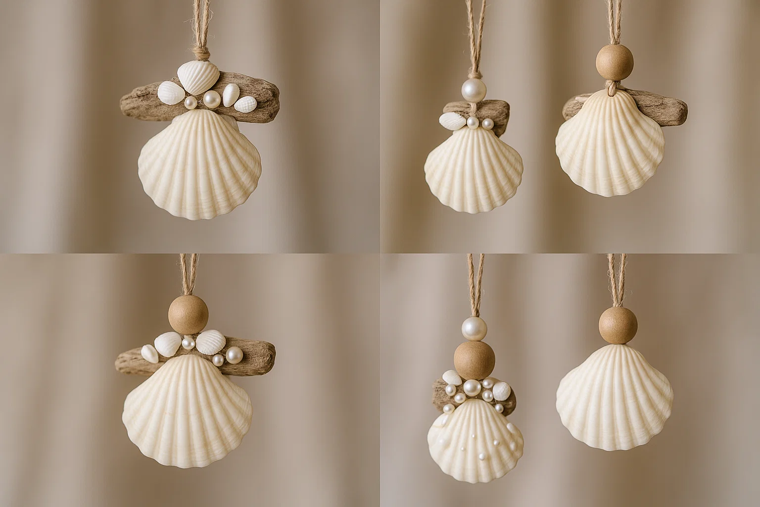 Shell  Driftwood  Bead Combo