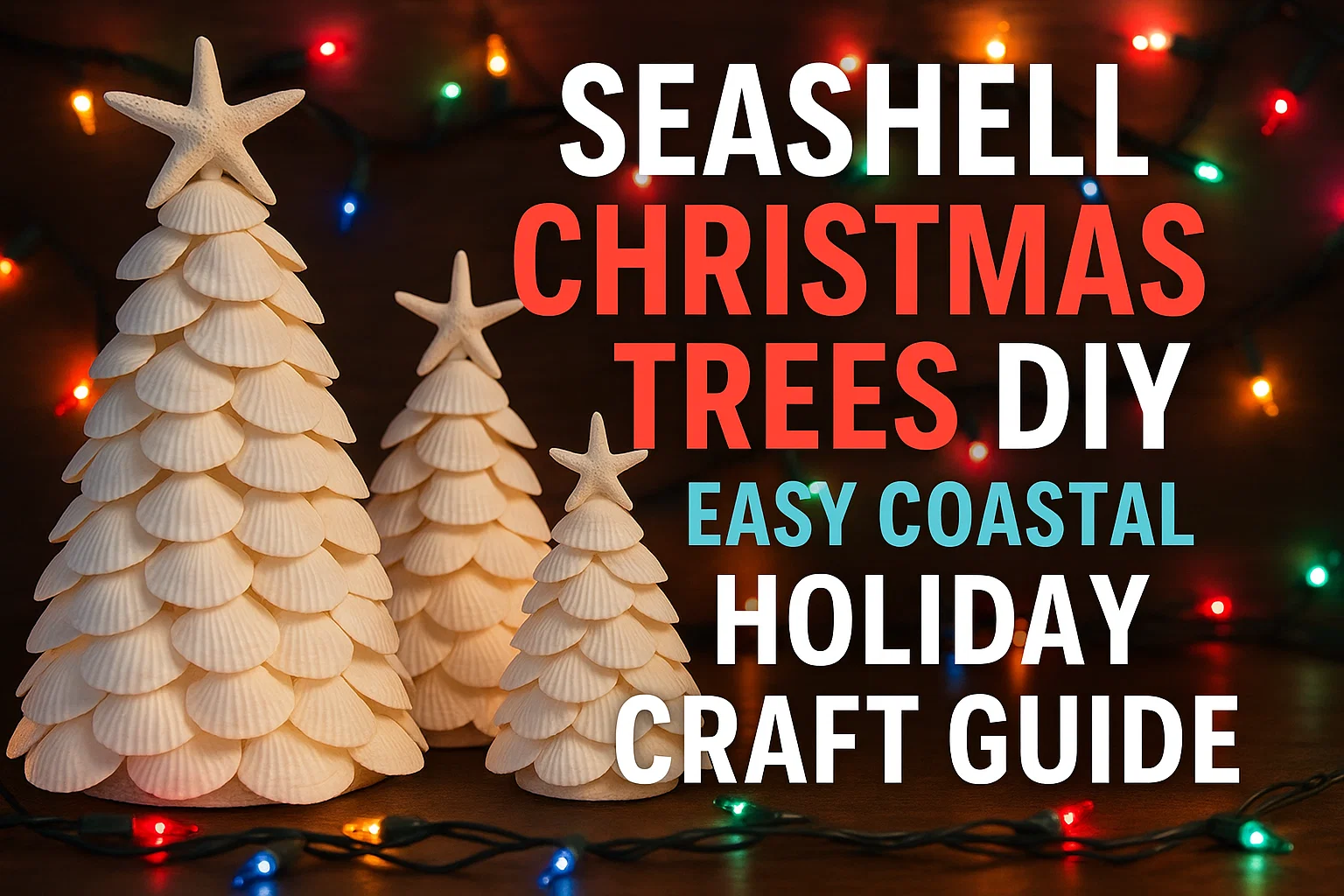 Seashell Christmas Trees, Featured Image