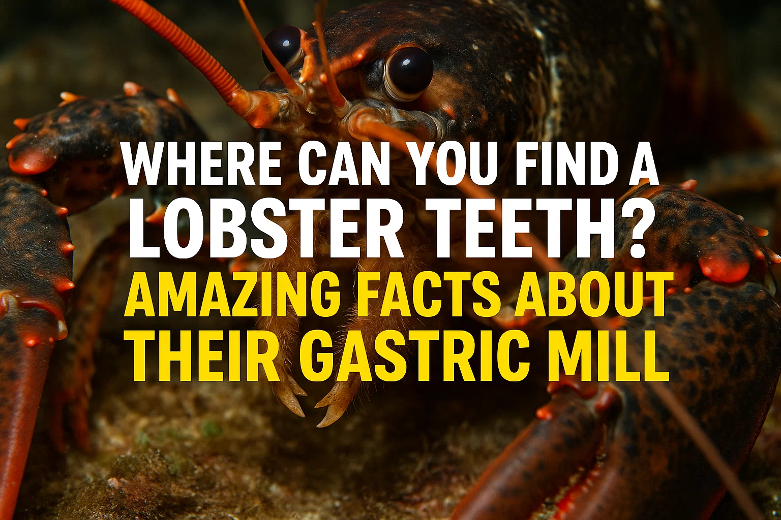 Where Can You Find a Lobster Teeth Featured Image